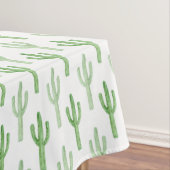 Nappe Motif de cactus aquarelle (In Situ)