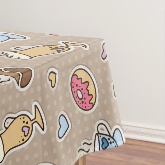 Nappe Motif de café (In Situ)