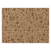 Nappe Motif de café (Devant (Horizontal))