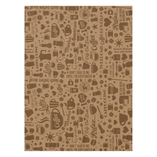 Nappe Motif de café (Devant)