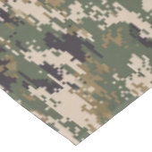 Nappe Motif de camouflage numérique vert (Angle)