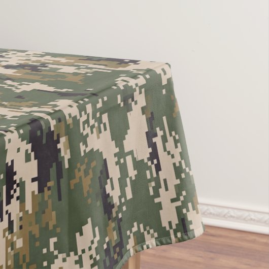 Nappe Motif de camouflage numérique vert (In Situ)