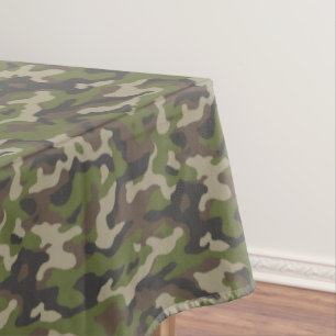 Nappe Motif de camouflage vert