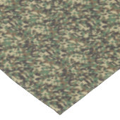 Nappe Motif de camouflage vert, noir et marron (Angle)