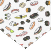 Nappe Motif de caractères de sushi (Angle)