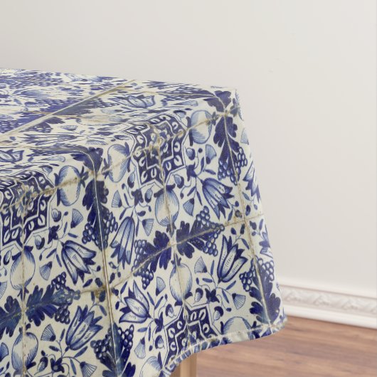 Nappe Motif de carreaux blancs vintage géométrique (In Situ)