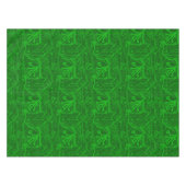 Nappe Motif de carte électronique de vert (Devant (Horizontal))