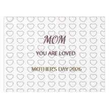 Motif de célébration du cœur de paeonia pour maman