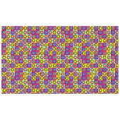 Nappe Motif de Cercles Colorés (Devant (Horizontal))
