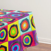 Nappe Motif de Cercles Colorés (In Situ)