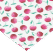 Nappe Motif de cerise aquarelle (Angle)
