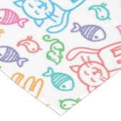 Nappe motif de chat (Angle)