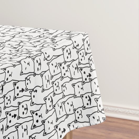 Nappe Motif de chat amusant (In Situ)