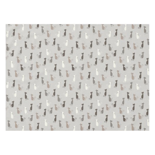 Nappe Motif de chats (Devant (Horizontal))