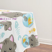 Nappe Motif De Chats, Chats Mignons, Chatons, Poisson (In Situ)