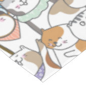Nappe Motif de chats mignons (Angle)