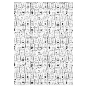 Nappe Motif de chats mignons