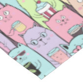 Nappe Motif de chats mignons (Angle)