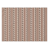 Nappe Motif de cheval au galop rustique (Devant (Horizontal))