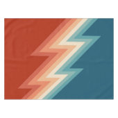 Nappe Motif de chevron de style rétro (Devant (Horizontal))