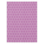 Nappe Motif de chevron kat chic et violet (Devant)