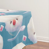 Nappe Motif de chien de glace rasé mignon (In Situ)