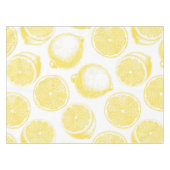 Nappe Motif de citron à main (Devant (Horizontal))