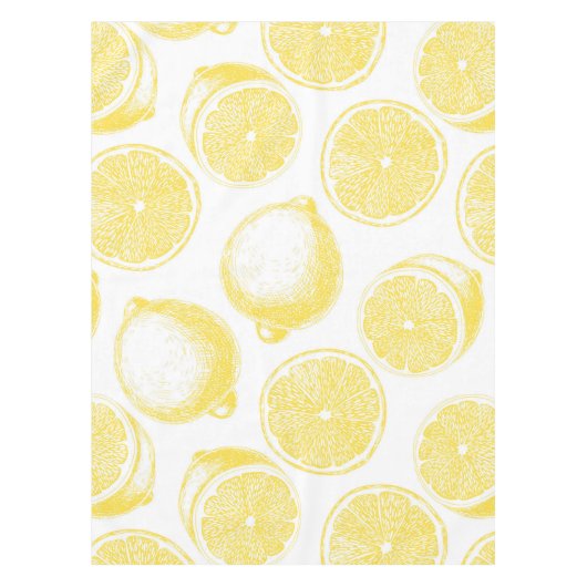Nappe Motif de citron à main (Devant)