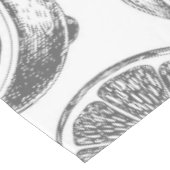 Nappe Motif de citron à main (Angle)