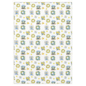 Nappe Motif de citron d'été méditerranéen (Devant)