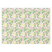 Nappe Motif de citrons floraux roses (Devant (Horizontal))