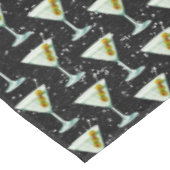 Nappe Motif de cocktails Martini (Angle)
