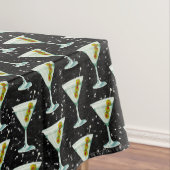 Nappe Motif de cocktails Martini (In Situ)