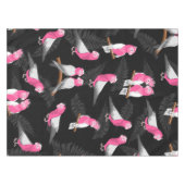 Nappe Motif de cocktails roses de Galah (Devant (Horizontal))