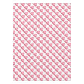 Nappe Motif de coeur d'amour rose (Devant)