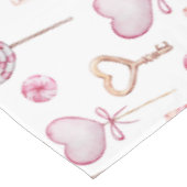 Nappe Motif de coeur doux (Angle)