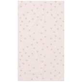 Nappe Motif de cœur minimal doux (Devant)