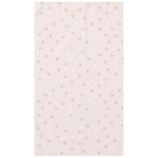 Nappe Motif de cœur minimal doux (Devant)