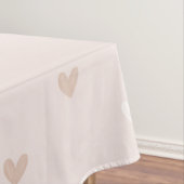Nappe Motif de cœur minimal doux (In Situ)