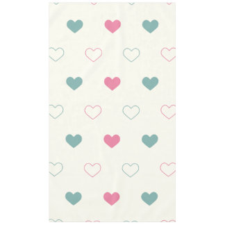 Nappe Motif de cœur simple et mignon