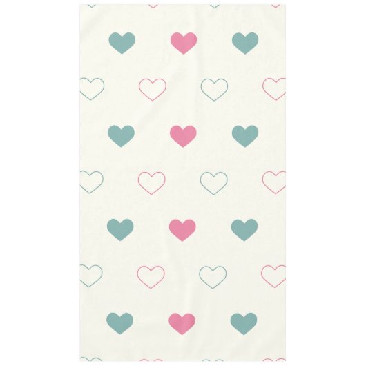 Nappe Motif de cœur simple et mignon (Devant)