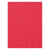 Nappe Motif De Coeurs Blancs Et Rouge (Devant)