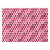 Nappe Motif de cœurs roses et rouges (Devant (Horizontal))