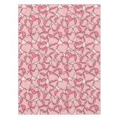 Nappe Motif de Coeurs roses modernes (Devant)
