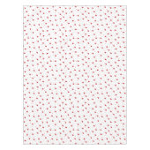 Nappe Motif De Coeurs Rouge Et Blanc (Devant)