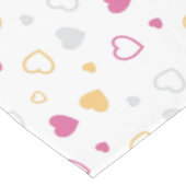 Nappe Motif de cœurs stylisés (Angle)