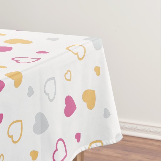 Nappe Motif de cœurs stylisés (In Situ)
