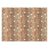 Nappe Motif de cœurs stylisés 9 (Devant (Horizontal))