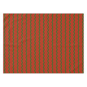 Nappe Motif de conception Chevron rouge et vert (Devant (Horizontal))