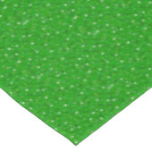 Nappe Motif de Confetti vert brillant (Angle)